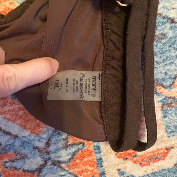 MONTCE BIKINI Espresso Suede Palua Ties Bikini
Top - Picture 6 of 6